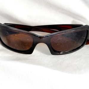Oakley's Fives Squared® in dark amber